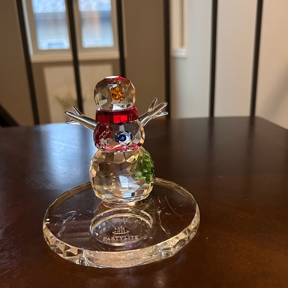 PARTYLITE Vintage snowman candle holder. - Picture 3 of 12